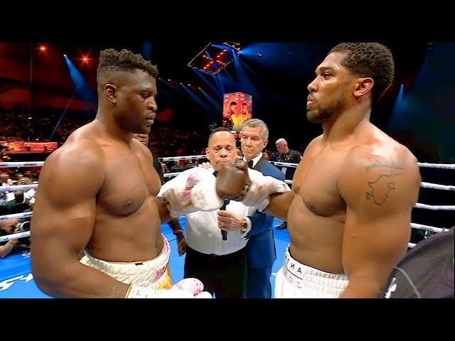 Francis Ngannou (Cameroon) vs Anthony Joshua (England) | KNOCKOUT, BOXING fight, HD, 60 fps