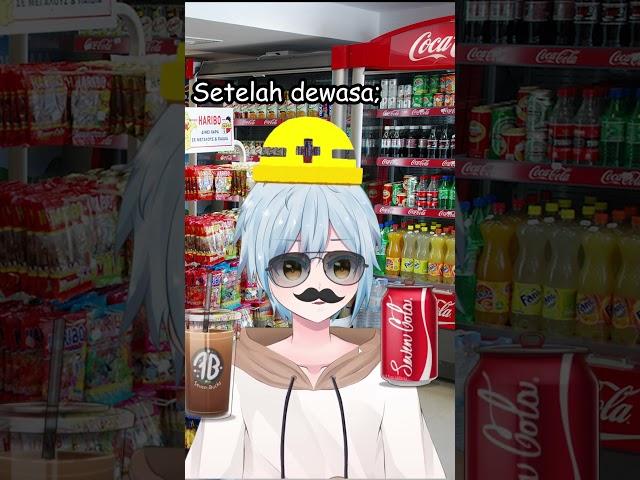 minuman manis tinggi gula #vtuber #wibu #gaming #anime #games #vtuberid