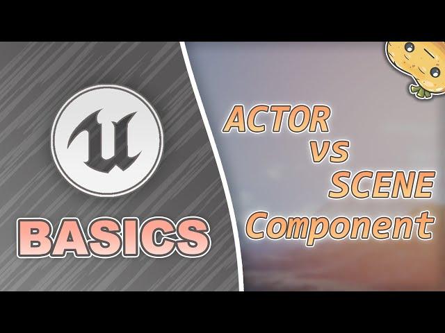 Actor Component vs Scene Component in Unreal Engine in 2 Minutes!