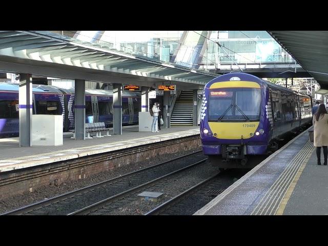 Scot Rail Class 170 Departing Haymarket (04/11/21)