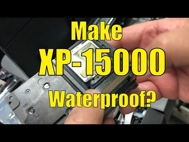 Transform Your XP-15000 Into A DTF/Sublimation Machine - Step 2 Waterproof Printhead