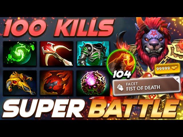 LION 100 KILLS - Super Finger Damage - Dota 2 Pro Gameplay [Watch & Learn]