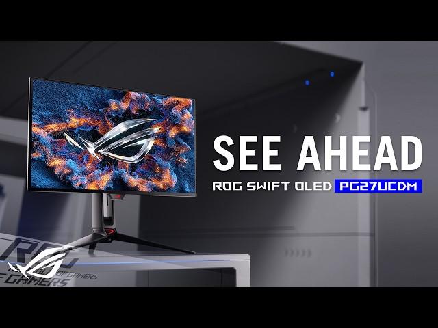 The World's First 27" 4K OLED 240Hz Gaming Monitor - ROG Swift OLED PG27UCDM | ROG