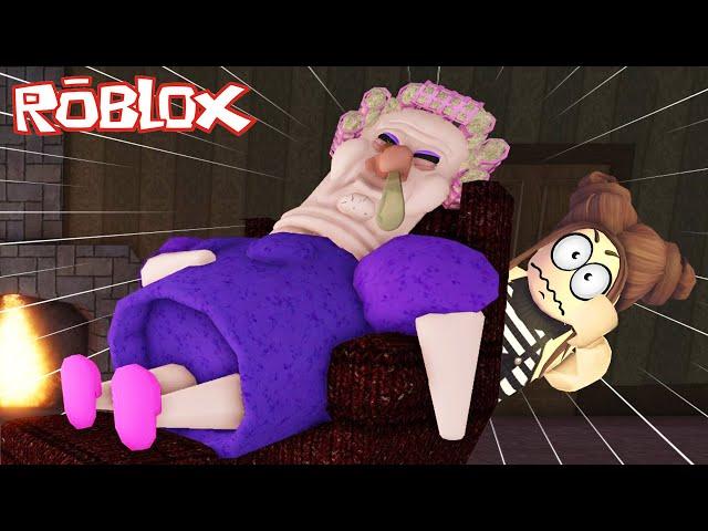 PSİKOPAT BÜYÜKANNEDEN KAÇIŞ!!Roblox Grumpy Gran!