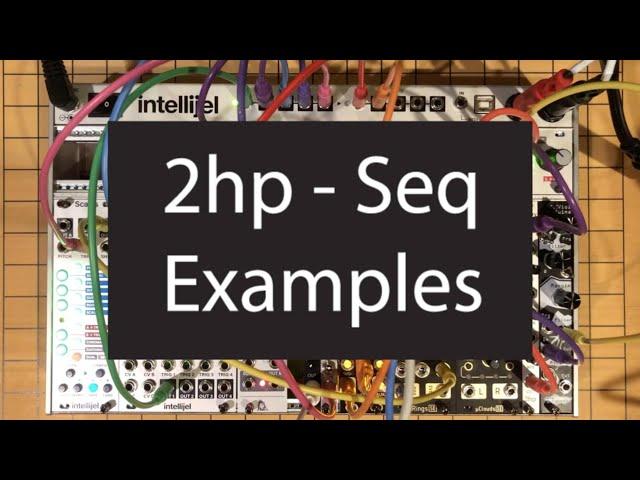 2hp - Seq // Eurorack Synth Module Review