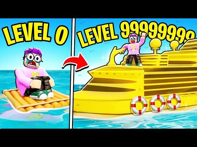 Can We BUILD A BOAT FOR TREASURE In ROBLOX!? (SECRET MAX LEVEL BOAT UNLOCKED!)