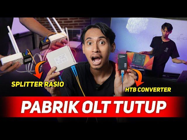 Memperluas Wifi Dengan Kabel Fiber, HTB dan Splitter Pasif ?? #PNP Episode 1