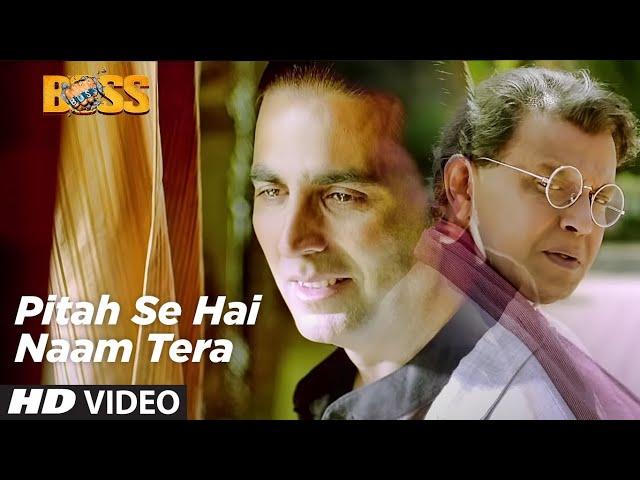 Pitah Se Naam Hai Tera  Video | Boss | Akshay Kumar,  Mithun Chakraborty | Meet Bros Anjjan