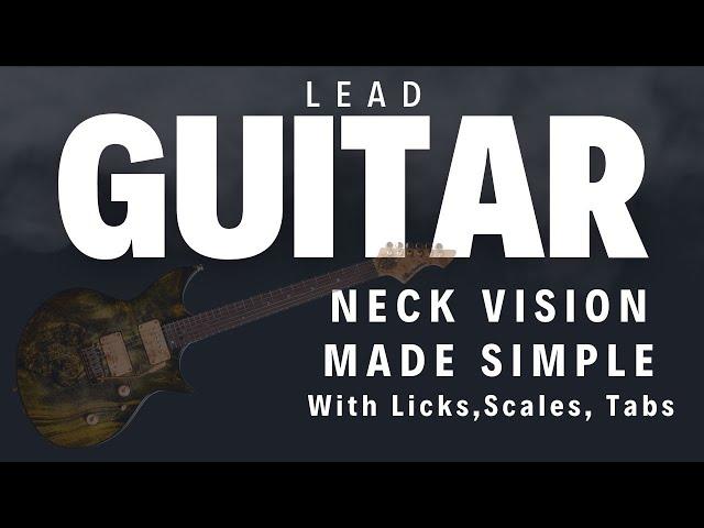 Easy Fretboard Navigation Combine Scales Across Neck w/ TABS Scales