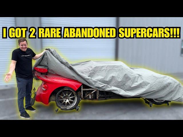 I Got 2 Rare Abandoned And Destroyed Supercars For Free!