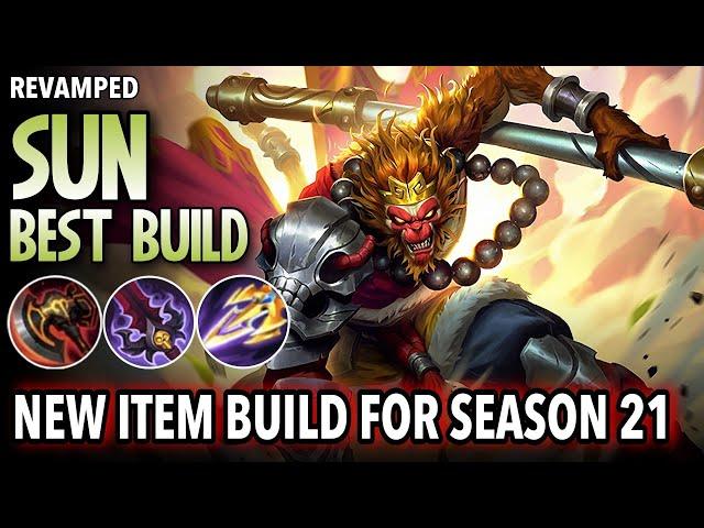 BACK TO META | Revamped Sun Best Build in 2021 | Sun Revamp Build and Emblem Set - Mobile Legends