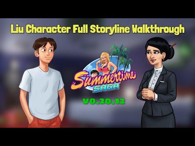 Summertime Saga v0.20.12 Liu Character Full Storyline Walkthrough