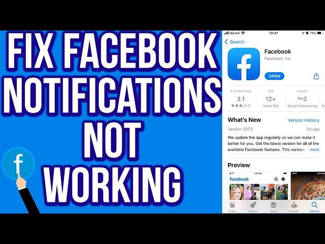 Fix Facebook Notifications Not Working Problem New Method(2023)