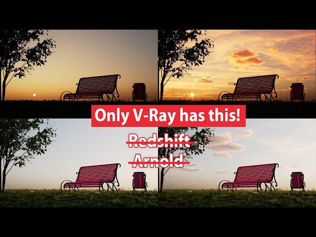 How to Quickly Add Realistic Clouds in V-Ray for Cinema 4d