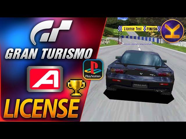 Gran Turismo - A License - GOLD - All Tests (PS1) Gameplay