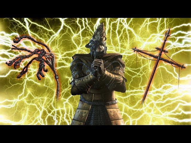 Dark Souls 3 PvP: The Wargod - OP LIGHTNING MIRACLES!