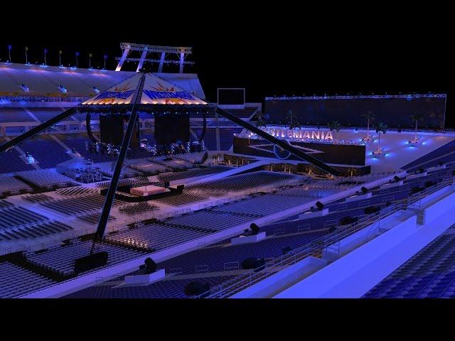 WRESTLEMANIA 33 Stage Concept #2