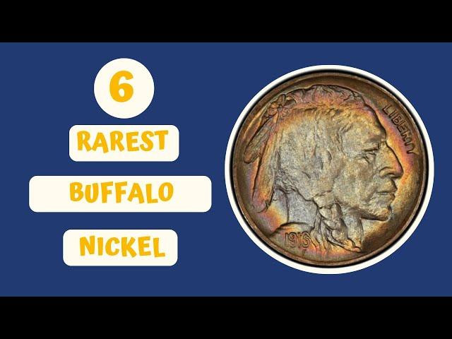 Top 6 Rare Buffalo Nickel Coin - Coin Value Checker