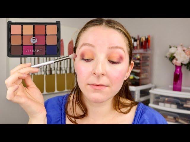 Viseart 12 Color Neutral Mattes 2 Milieu SlimPro Eyeshadow Palette Tutorial & Review