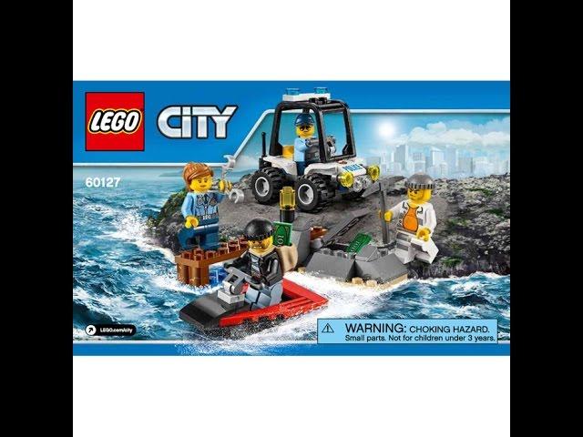 LEGO® City Police 60127 Остров-тюрьма. Инструкция по сборке