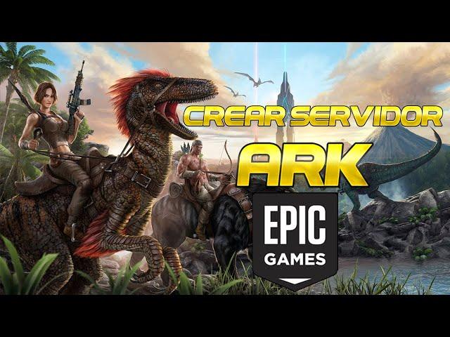 Cómo JUGAR con AMIGOS ARK(EPIC GAMES GRATIS)CREAR SERVIDOR ARK(SIN LÍMITE DE DISTANCIA y PERSONAS)