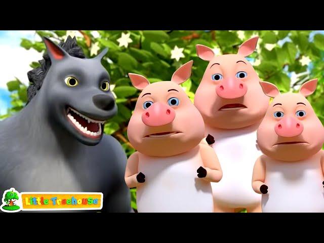 The Story of Big Bad Wolf & Three Little Pigs for Kids by Little Treehouse