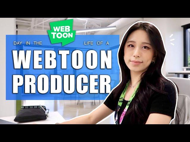 Day in the life of a WEBTOON Comics Producer (In Office)