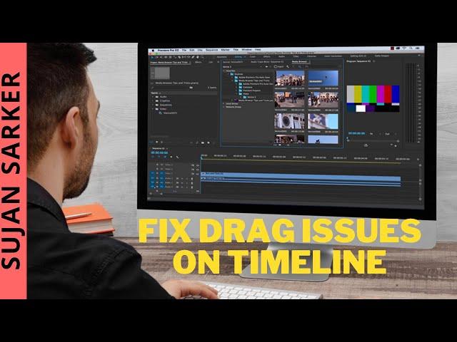 Why Can't I Drag Clip to Timeline|  Premiere Pro Tutorial