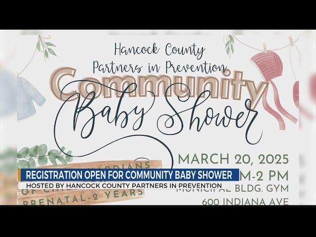 Hancock County Partners in Prevention hosting 2nd Annual Community Baby Shower this March