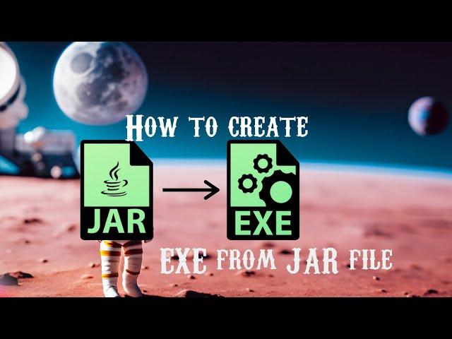 How to convert jar file to exe | jar to exe