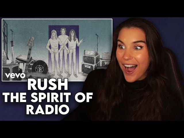 I LOVED THIS!! First Time Reaction to Rush - "The Spirit of Radio"