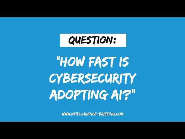 How Fast Is Cybersecurity Adopting AI? (Guest: Carly Taylor)