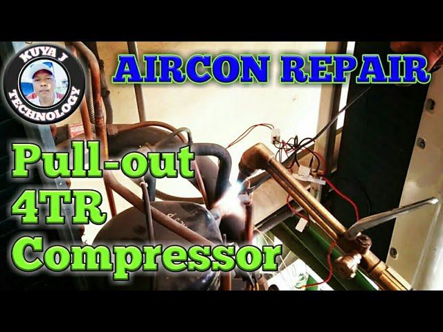 How to Pull-out Refrigerant Compressor |Kuya JTechnology|