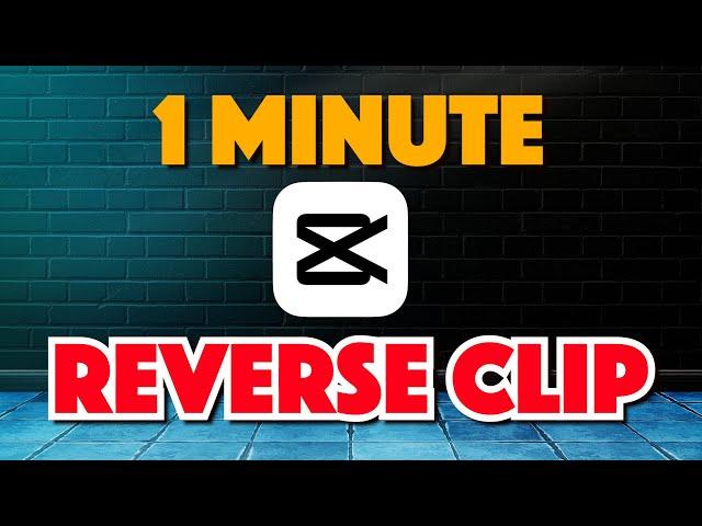 CapCut : How to Reverse Video