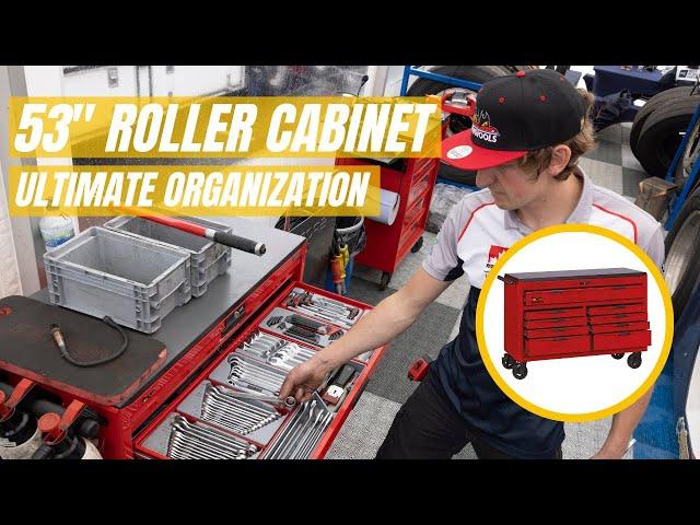 Teng Tools 9 Drawer 53 Inch Wide Roller Cabinet Overview | TCW809N