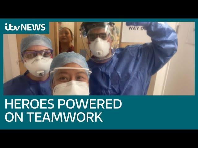 NHS Heroes: Teamwork helping NHS workers through Covid-19 crisis | ITV News