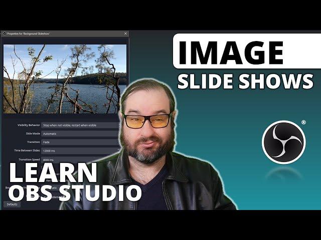 3 ways to use Image Slide Shows in OBS Studio | PowerPoint Slides, Backgrounds, Promotional Messages