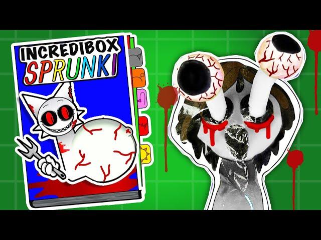 Making INCREDIBOX SPRUNKI Game Book  WENDA X VINERIA Squishy Surgery