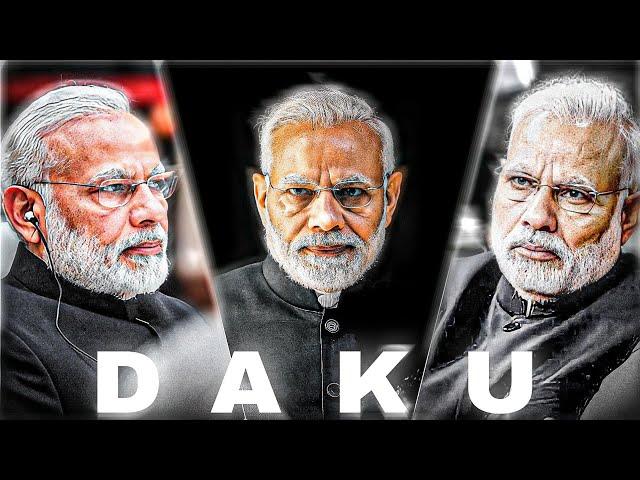 DAKU - Narendra Modi  - daku song attitude status  - #primeminister #shorts