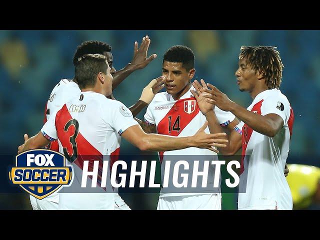 Peru beats Colombia, 2-1, thanks to Colombia's second half own goal | 2021 Copa America Highlights