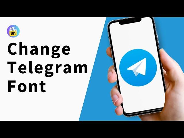 How To Change Telegram Font || Change Font in Telegram