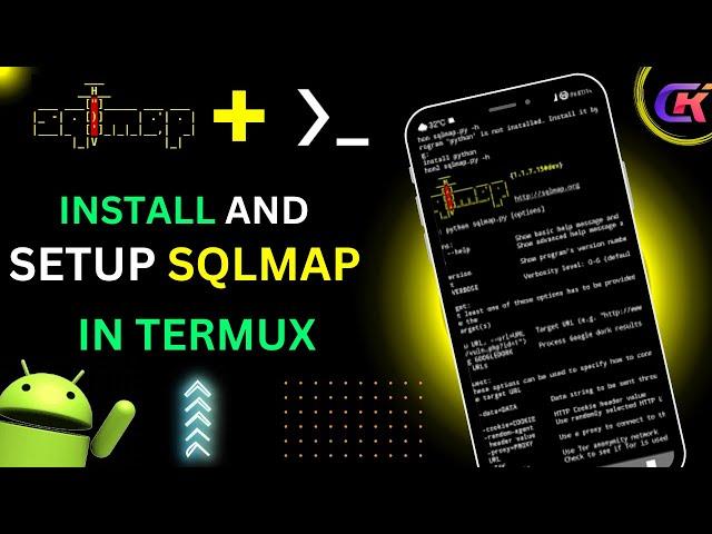 How To Install SQLMAP In Termux | CyberKernel | SQLMAP Tutorial | Find SQLinjection With SQLMAP