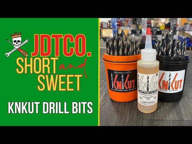 JDTCO SHORT AND SWEET KNKUT DRILL BITS NEW STEP POINT BITS NEW SEGMENT USE LUBE!! HIGH SPEED STEEL!!