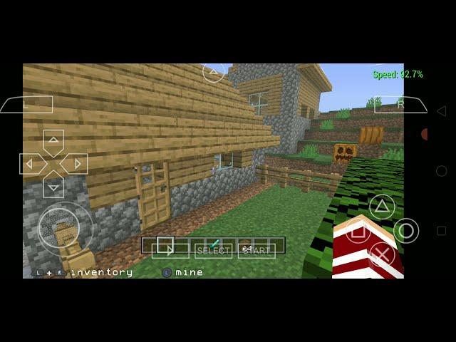 MINECAFT ppsspp Java EDITION GAMEPLAY