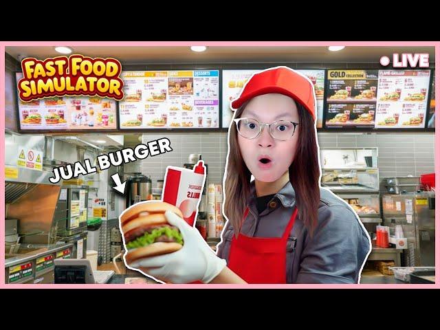 #1 RESTORAN BURGER PALING ENAK SEDUNIA ?!! [FAST FOOD SIMULATOR INDONESIA]