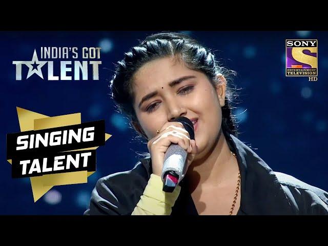 Ishita's Mellow Tone Gives Everyone A Soothing Feeling | India's Got Talent Season 9| Singing Talent