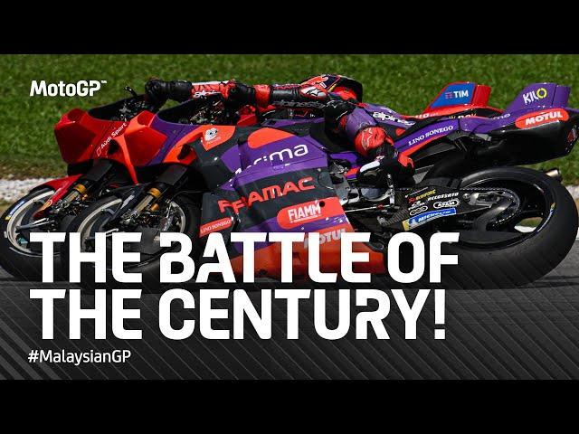 The EPIC battle royale between Bagnaia and Martin! | 2024 #MalaysianGP