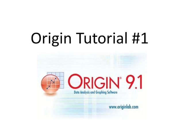 Basics of Origin: How to import data into Origin, plot graphs and export graphs out from Origin