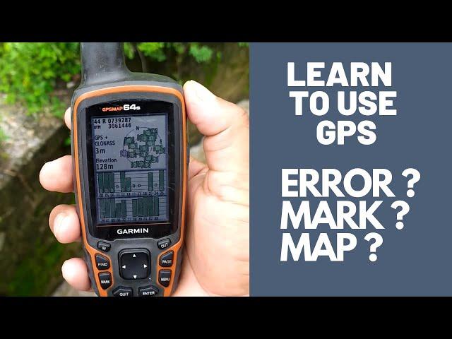 How to use Garmin GPS/ Mark coordinates - Agriculture World