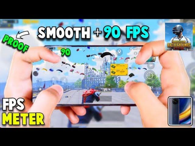 Poco X3 Pro 90FPS Pubg Test, With FPS  METER|ZYROX PUBG